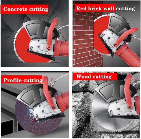 Wall Grooving Machine 6500W Electric Wall Chaser Groove Cutting Machine Wall Slotting Machine Steel Concrete Cutting Machine for Cutting Slotting Marble Concrete Grooves in Kuwait
