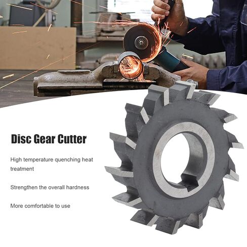 آلة قطع الطحن ذات الأسنان المستقيمة، قواطع التروس القرصية الفولاذية السريعة، متكاملة، مواصفات 63x12، أداء التثقيب الدقيق والقطع الناعم in Kuwait