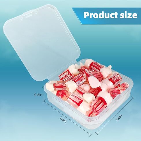 Teeth Model，32Pcs Dental Root Canal Pulp Cavity Teeth Model Dental Root Canal Pulp Cavity Practice Endodontic Pulp-Opened RCT Teeth Model for Dental Students,Root Canal，Endodontic Teeth in Kuwait