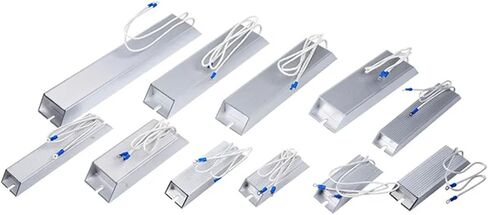 400W 5/10/20/30/40/50/60/70/80/100/150 ohm Wire Wound Aluminum Housed Braking Resistor 5% Tolerance Any Resistance(80 ohm) in Saudi Arabia