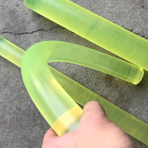 قضيب مستدير صلب من البولي يوريثين، 250 مم، Ø15-100 مم، قضيب PU عالي المرونة، قضيب مطاطي/بلاستيك متين، ممتص للصدمات، أختام للآلات الصناعية والأعمال اليدوية ((قطعتان) 15 * 250 مم) in Kuwait