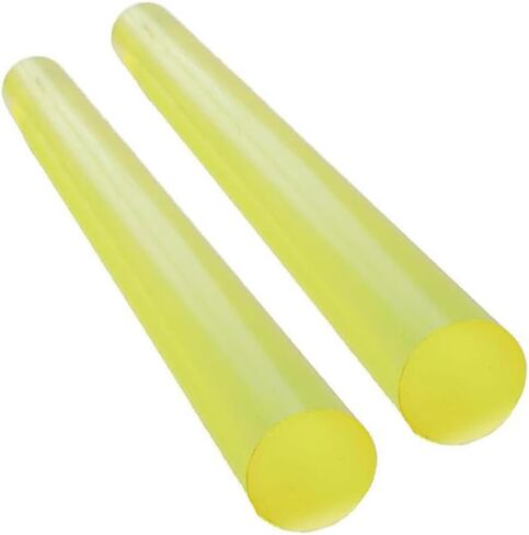 Polyurethane Solid Round Rod High-Elasticity Rubber Rod for Shock Absorption in The Machinery Industry, 2PCS,10mm×300mm in Kuwait