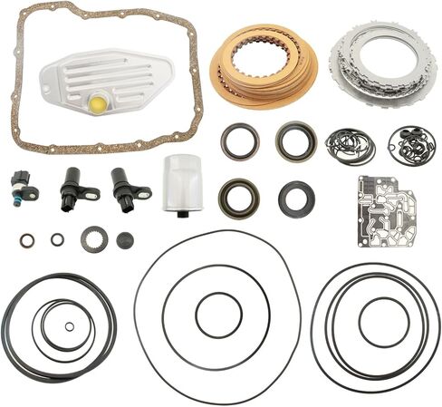6R80 Transmission Master Rebuild Kit w/Clutch Plates Replacement for 78-18 Ford B-100 Expedition F-150 for Mustang Ranger Transit 5.0 5.4L for 09-14 Lincoln Navigator 5.4L in Saudi Arabia