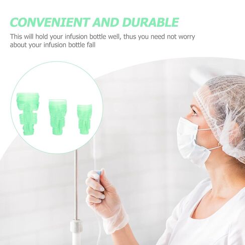 Ciieeo 36pcs Portable Infusion Nets Saline Nets Bottle Sleeve Hospital Home Supplies in Saudi Arabia