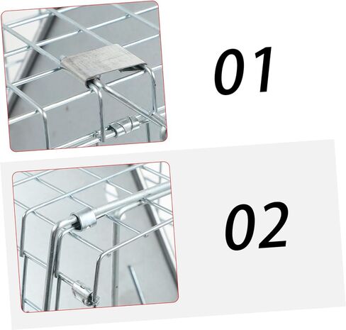 Rugged Metal Cage Live Folding Hunting Supplies Humane Catching for Raccoons Opossums Cats Rabbits in Saudi Arabia