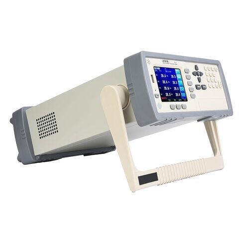 AT4116 جهاز اختبار درجة الحرارة بـ 16 قناة مع شاشة TFT LCD وشاشة ترانزستور رقيقة ومنفذ USB للاختبار المتوازي متعدد القنوات 200 إلى 1300 K J T دعم مزدوج حراري (قابس أمريكي 110 فولت) in Saudi Arabia