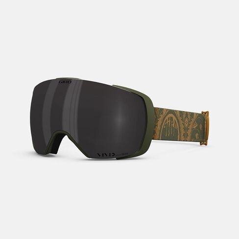 Giro Contact Ski Goggles - Goggles على الجليد للرجال والنساء - Tech Black/Red Sport - Ember/Vivid Infrared in Saudi Arabia