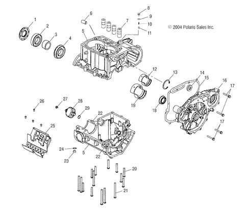 حشية غطاء Polaris ATV، قطعة OEM الأصلية 5812364، الكمية 1 in Kuwait