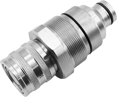 Female Flat Face Quick Coupler V1311-77150 Compatible with Kubota SSV65 SVL75-2 SVL95-2S in Saudi Arabia