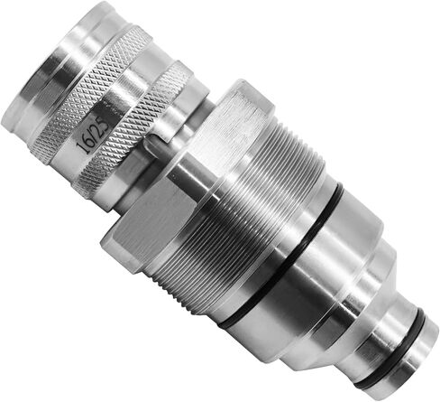 Female Flat Face Quick Coupler V1311-77150 Compatible with Kubota SSV65 SVL75-2 SVL95-2S in Saudi Arabia