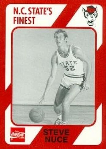 Autograph Warehouse Steve Nuce Basketball Card (N.C. North Carolina State) 1989 Collegiate Collection No.153 in Saudi Arabia