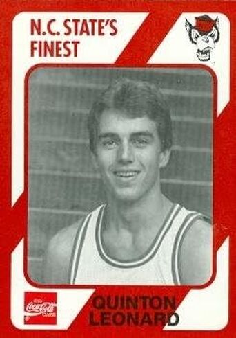 Autograph Warehouse Quinton Leonard Basketball Card (N.C. North Carolina State) 1989 Collegiate Collection No.109 in Saudi Arabia