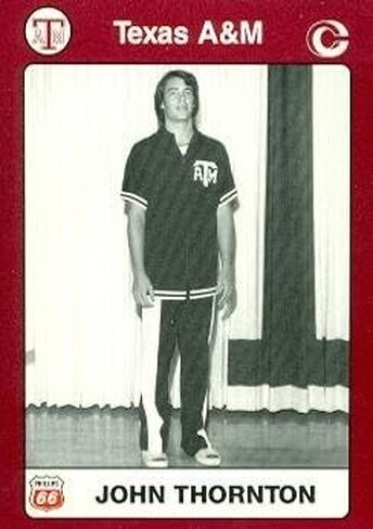 Autograph Warehouse John Thornton Basketball Card (Texas A&M) 1991 Collegiate Collection No.30 in Kuwait