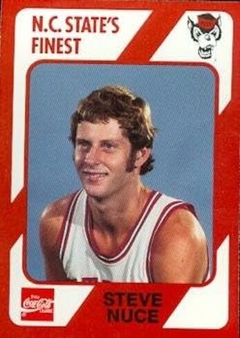 Autograph Warehouse Steve Nuce Basketball Card (N.C. North Carolina State) 1989 Collegiate Collection No.154 in Kuwait