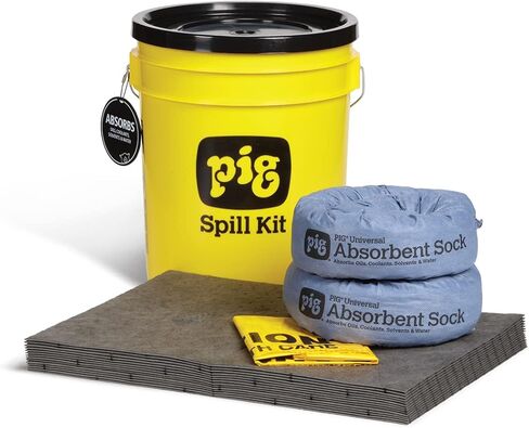 Spill Kit, Universal, Yellow in Saudi Arabia