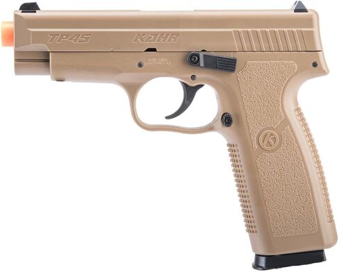 3Skull Cybergun KAHR ARMS Licensed TP45 Full Size Airsoft Pistol (Tan/Gun) in Kuwait