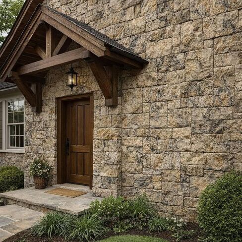 Evolve Stone Georgetown Run AV Non-Rated Flat Stone Veneer (14.25 sq. ft. per Box) in Kuwait