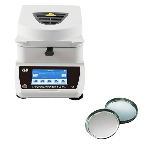 FLB Moisture anlyzer (110g*0.001g) with Aluminum Pans Size 3.94 inch in Kuwait