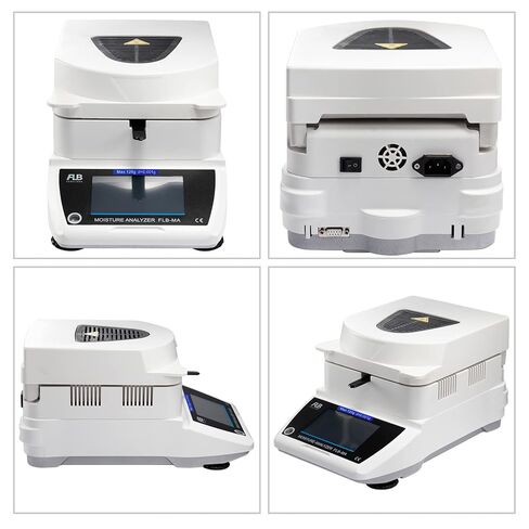 FLB Moisture anlyzer (110g*0.001g) with Aluminum Pans Size 3.94 inch in Kuwait