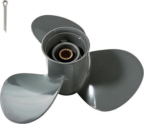 OEM Upgrade Aluminum Outboard Boat Propeller for Honda Engines 12 1/4x9 11 5/8x11 13 Spline Tooth 35/40/45/50/55/60 HP,RH in Saudi Arabia