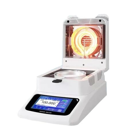 Moisture Analyzer Balance Meter 0.001g Readability Touch Screen Laboratory Balance 120gx0.001grams(XF-103MB 120g0.001g) in Saudi Arabia