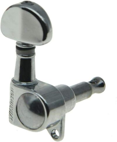 Wilkinson 3x3 ROTO Style Guitar Tuners Tuning Keys Pegs Guitar Machine Heads for Les Paul or Acoustic Guitars Chrome in Kuwait