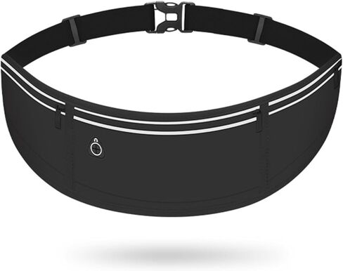 Running Belt,Running Belts for Women Fanny Pack,Black 1PCS in Kuwait