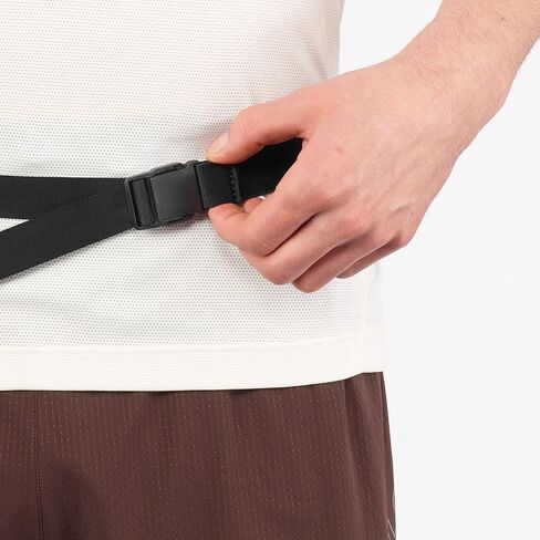 Salomon Pulse Sling Belt, Minimalist Adjustable Running Belt with 3–5L Expandable Storage for Phone, Flask & Nutrition - BLACK - NS in Kuwait