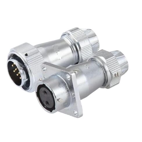 WY24 TE/ZEF Waterpoof IP67 Industrial Cable Wire Connector Circular Connector 2Pin 3Pin 4Pin 9Pin 10Pin 12Pin 19Pin(3Pin,5Sets) in Kuwait
