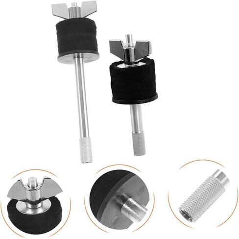 jojofuny Cymbal Stacker Mount Dual Layer Design 2pcs Adjustable Cymbal Boom Arm Holder for Drum Set Compatible and Percussion Instruments in Saudi Arabia