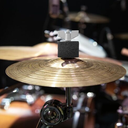 TOYANDONA Cymbal Stacker Adapter for Snare Drum Double Mount Holder for Drum Accessories Stable Support Space Saving Design for Home and Professional Use in Saudi Arabia