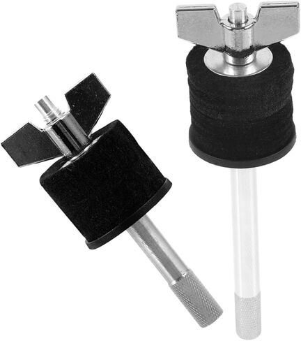 Totority 2pcs Cymbal Stacker Boom Arm Holder Adjustable Height Cymbal Mounting Tools for Drum Set Accessories Compatible Hi-Hat Stands and Straight Mounts in Saudi Arabia
