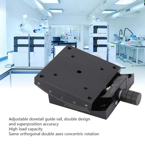 Linear Stage Manual Platform Optical Fine ‑ Tuning Curved Sliding Table HGFG60x60 60x60mm in Saudi Arabia