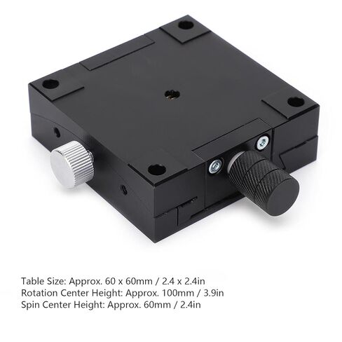 Linear Stage Manual Platform Optical Fine ‑ Tuning Curved Sliding Table HGFG60x60 60x60mm in Saudi Arabia