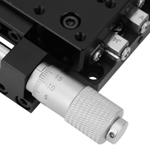 Garosa X Linear Stages, Aluminium Alloy Micrometer Fine Tuning Cross Roller, Sliding Table for Optical Measurement and Production Machinery in Saudi Arabia