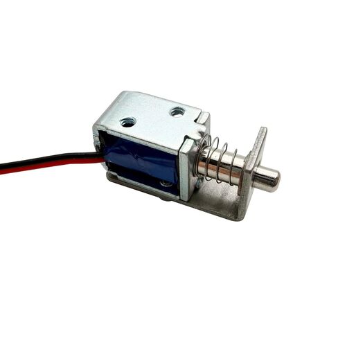 2 قطعة تيار مستمر 12 فولت دفع سحب صغير الملف اللولبي الخطي الكهربائي 3 مللي متر السكتة الدماغية إطارات صغيرة المحرك الكهربائي المغناطيس الملف اللولبي DS-0415 in Kuwait