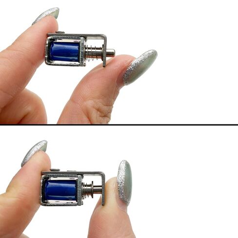 2 قطعة تيار مستمر 12 فولت دفع سحب صغير الملف اللولبي الخطي الكهربائي 3 مللي متر السكتة الدماغية إطارات صغيرة المحرك الكهربائي المغناطيس الملف اللولبي DS-0415 in Kuwait