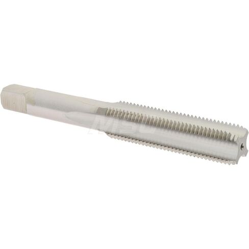 Straight Flute Tap, M12x1.25 Metric Fine, 4 Flute, Bottoming Chamfer, High-Speed Steel, Bright/Uncoated Finish, 3-3/8" OAL, Right Hand, D5 in Saudi Arabia