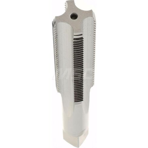 Straight Flute Tap, M12x1.25 Metric Fine, 4 Flute, Bottoming Chamfer, High-Speed Steel, Bright/Uncoated Finish, 3-3/8" OAL, Right Hand, D5 in Saudi Arabia