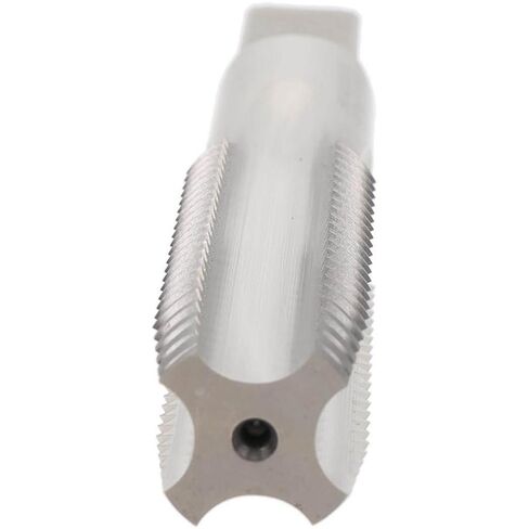 Straight Flute Tap, M22x2.5 Metric Coarse, 4 Flute, Plug Chamfer, High-Speed Steel, Bright/Uncoated Finish, 2-7/32" Thread Length, 4-11/16" OAL in Saudi Arabia
