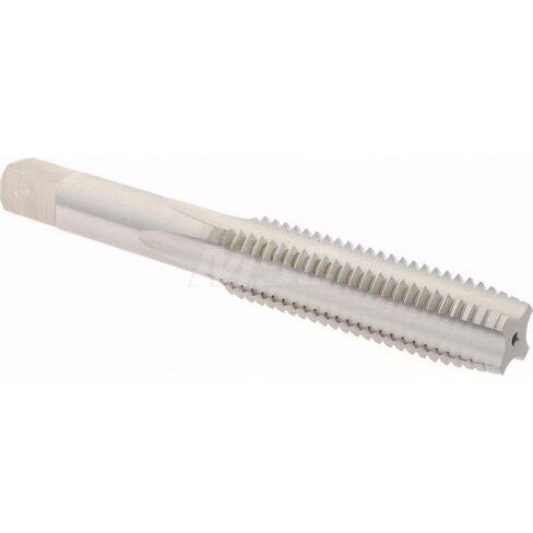 Straight Flute Tap, M12x1.75 Metric Coarse, 4 Flute, Plug Chamfer, High-Speed Steel, Bright/Uncoated Finish, 1-21/32" Thread Length, 3-3/8" OAL in Saudi Arabia