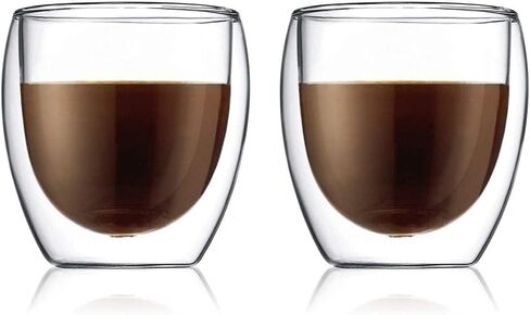 BODUM 4557-10 PAVINA Double Walled Thermo Glasses 0.08 L, 2.5 oz, Pair in Saudi Arabia