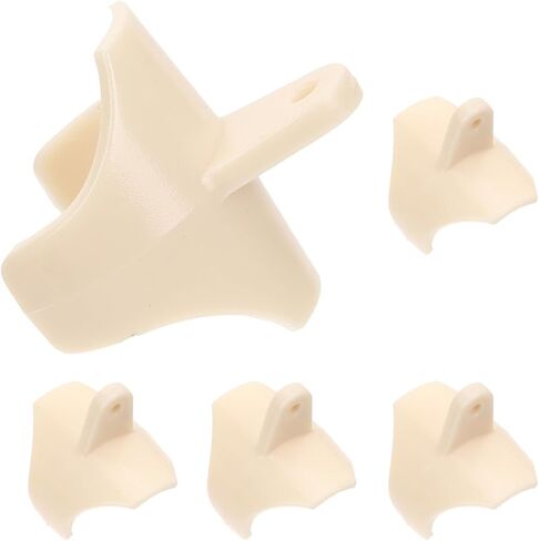 Healifty Clarinet Thumb Rest Cushions: 5Pcs Treble Recorder Flute Thumb Rest Covers Plastic Finger Support Protector Universal for Recorder Finger Holder Wind Instrument Accessories in Kuwait