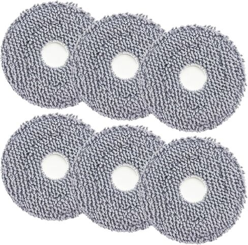 مجموعة ملحقات قطع الغيار لـ iRobot Roomba Plus 505 405 Combo، للمكنسة الكهربائية الروبوتية Dreame X40 Ultra Complete/L10s Pro Ultra Heat/X40 Master/L40 Ultra/L10s Ultra Gen 2، 6 وسادات ممسحة in Kuwait