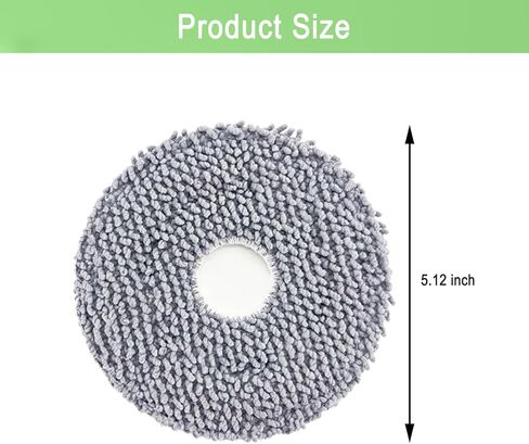 مجموعة ملحقات قطع الغيار لـ iRobot Roomba Plus 505 405 Combo، للمكنسة الكهربائية الروبوتية Dreame X40 Ultra Complete/L10s Pro Ultra Heat/X40 Master/L40 Ultra/L10s Ultra Gen 2، 6 وسادات ممسحة in Kuwait