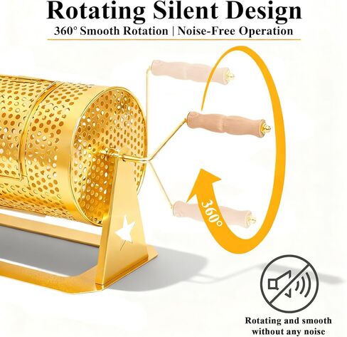 Fair Raffle Drum, Professional Raffle Ticket Spinning Cage,Thickened Metal Raffle Ticket Spinner Box with Sealing Tape, Silent Design Wooden Turning Handle.ldeal for games,company parties,casinos in Saudi Arabia