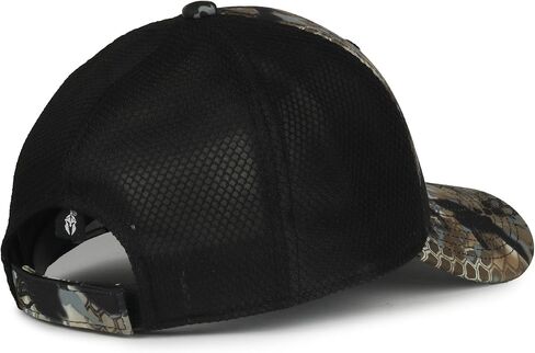 قبعة الصيد Kryptek Obskura Skyfall Camo - قبعة أداء متوسطة الحجم مع شبكة خلفية، خطاف وحلقة قابلة للتعديل، مقاس واحد in Saudi Arabia