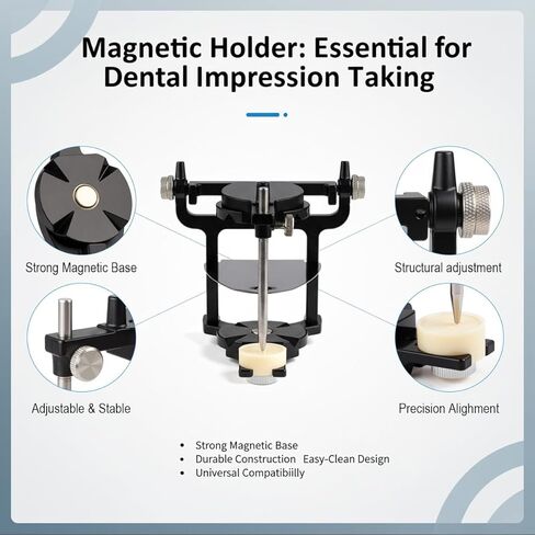 Lab Magnetic Articulators Large Size JT-02B with 6 Metal Plates for Students Learning in Kuwait