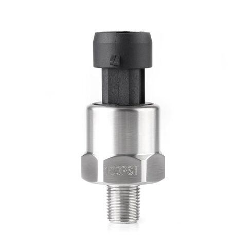 Pressure Transducer Sensor, 100 PSI, 1/8 NPT Thread, Stainless Steel, for Oil Fuel Air Water (100 PSI) in Kuwait