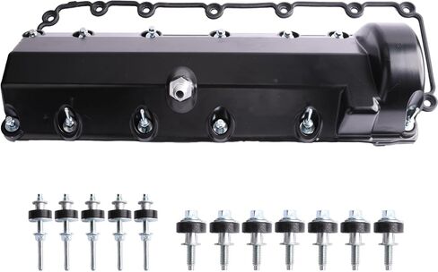 أغطية صمامات المحرك المصنوعة من الألومنيوم من MITZONE متوافقة مع 1997-2004 Ford E-150 E-250 E-350 Expedition Lincoln Navtgator 5.4L V8 SOHC in Kuwait
